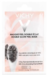 Минеральная маска-пилинг Vichy Двойное сияние для кожи лица 2 х 6 мл