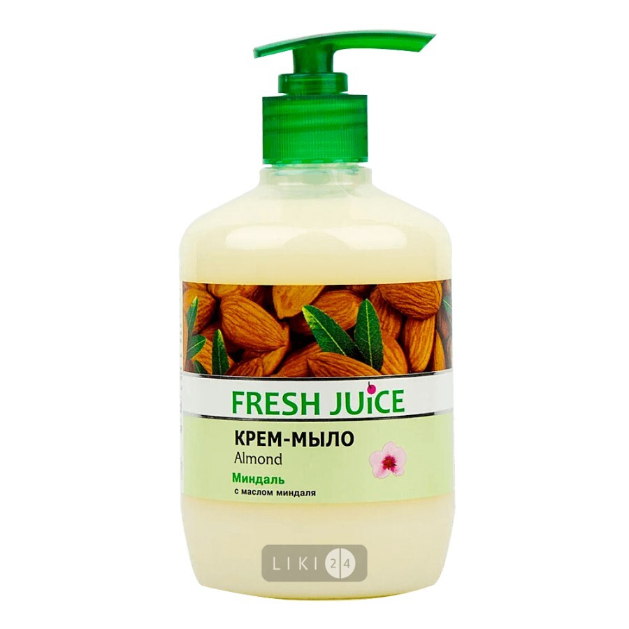 Крем-мыло Fresh Juice Almond, 460 мл дозатор: цены и характеристики
