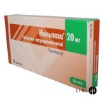Нольпаза табл. гастрорезист. 20 мг №28: цены и характеристики