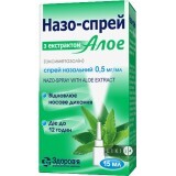 Назо-спрей с экстрактом алоэ спрей назал. 0,5 мг/мл фл. 15 мл