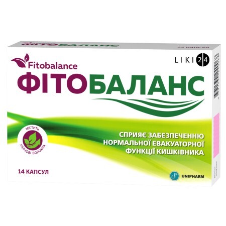 Фитобаланс капс. 720 мг №14