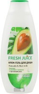 Крем-гель для душа Fresh Juice Аvocado & Rice Milk, 400 мл
