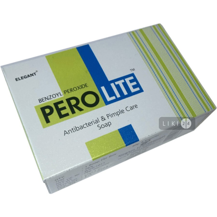 Антибактериальное мыло Perolite, 75 г: цены и характеристики