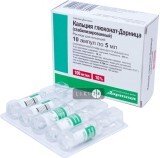 Кальция глюконат-дарница р-р д/ин. 10 % амп. 5 мл №10
