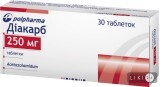 Диакарб табл. 250 мг №30