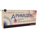 Аримидекс табл. п/плен. оболочкой 1 мг №28: цены и характеристики