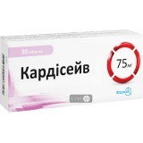 Кардисейв табл. п/плен. оболочкой 75 мг блистер в пачке №30