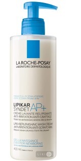 Крем-гель La Roche-Posay Lipikar Syndet AP+ очищающий для очень сухой атопической кожи, 400 мл