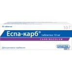 Эспа-Карб табл. 10 мг блистер №50: цены и характеристики