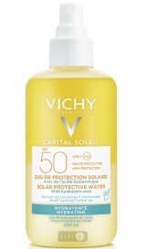 Солнцезащитный водный двухфазный спрей Vichy Capital Soleil для лица и тела с гиалуроновой кислотой, SPF50 200 мл