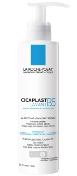 Очищающий гель La Roche-Posay Cicaplast B5 для успокоения кожи лица и тела младенцев, детей и взрослых, 200 мл