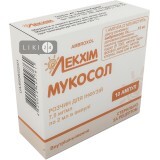 Мукосол р-р д/инф. 7,5 мг/мл амп. 2 мл, в пачке №10