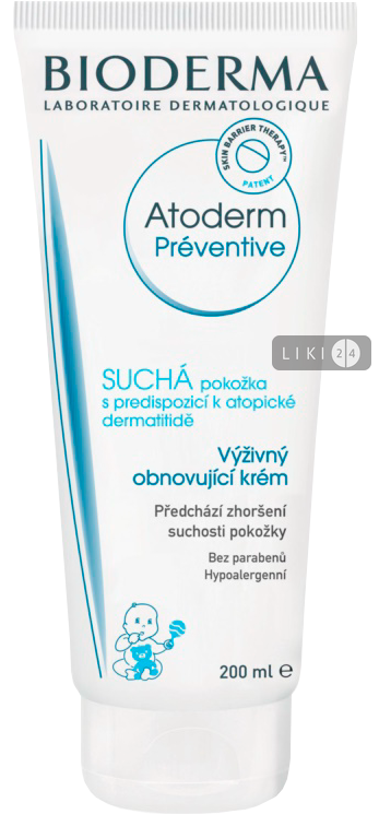 

Крем для обличчя і тіла Bioderma Atoderm Preventive 200 мл, 200 мл