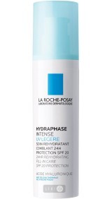 Крем для лица La Roche-Posay SPF20 Hydraphase UV Intense Лайт Интенсивный увлажняющий для нормальной и комбинированной кожи лица, 50 мл