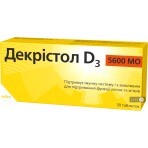 Декристол D3 5600 МЕ таблетки, №30: цены и характеристики