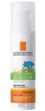 Солнцезащитное молочко La Roche-Posay Anthelios для чувствительной и склонной к атопии кожи младенцев SPF50+ 50 мл