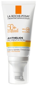 Солнцезащитный крем для лица La Roche-Posay Anthelios Pigmentation Cream SPF50+ с тонирующим эффектом для кожи, склонной к гиперпигментации 50 мл