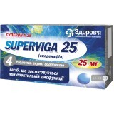 Супервига 25 табл. п/о 25 мг №4
