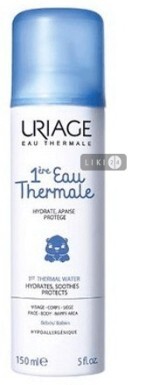 Термальная вода Uriage Baby 1st Thermal Water для нежной детской кожи 150 мл