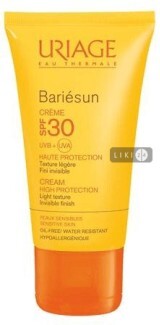Солнезащитный крем для лица Uriage Bariesun Creme SPF 30 для всех типов кожи 50 мл